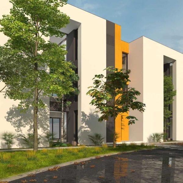 h4l THE VILLAGE, TOWNHOUSE, for those who want more, exterior rendering